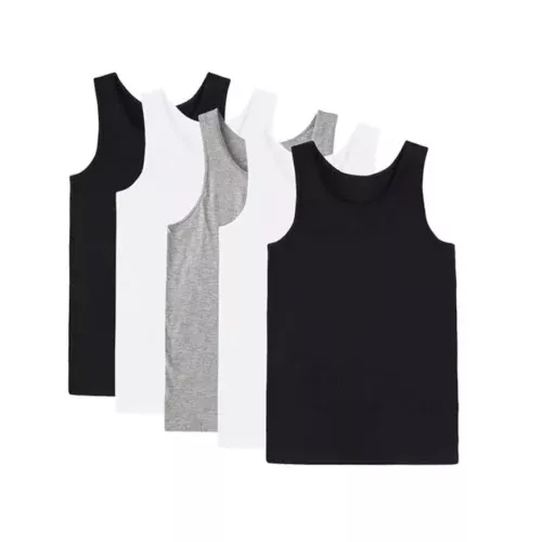 Imagem de Kit 5 Camiseta Regata Masculina