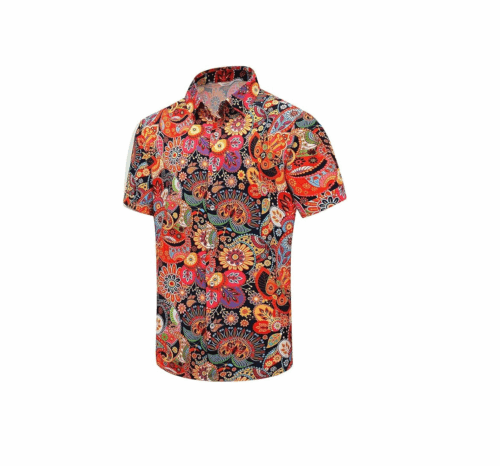 SheLucki Camisa havaiana masculina unissex