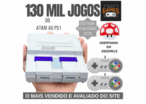 Mini Console Retro Super Nintendo