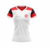 Camisa Flamengo Zico Retrô Feminina